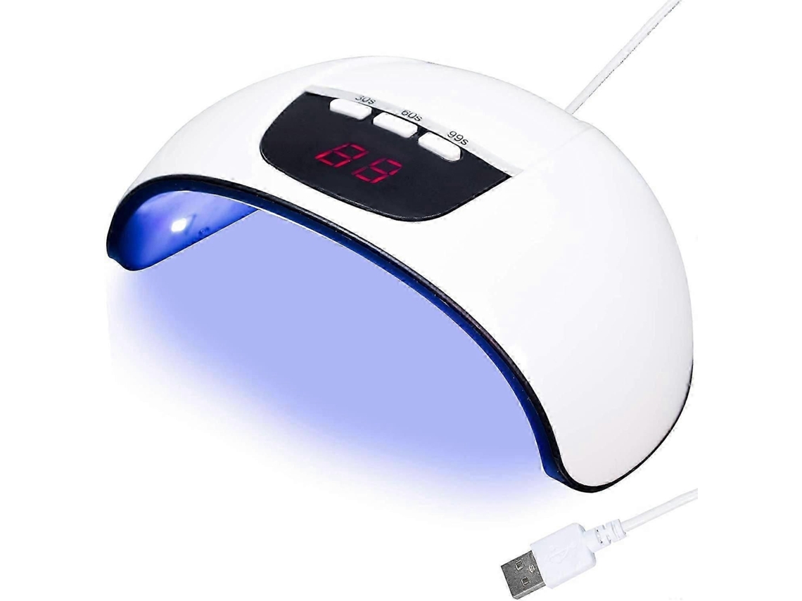 Lámpara LED UV de 54 W para curado de resina, blanca GOKOCO