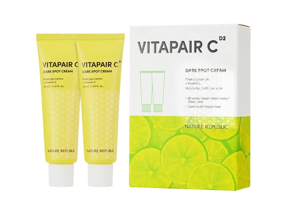 Nature Republic Vitapair C Crema Día Antimanchas Pack De 2