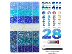 Juego De Pedrería Para Decoración De Uñas, Ideal Para Manicura Y Manualidades. Czhhmart (estilo 3)
