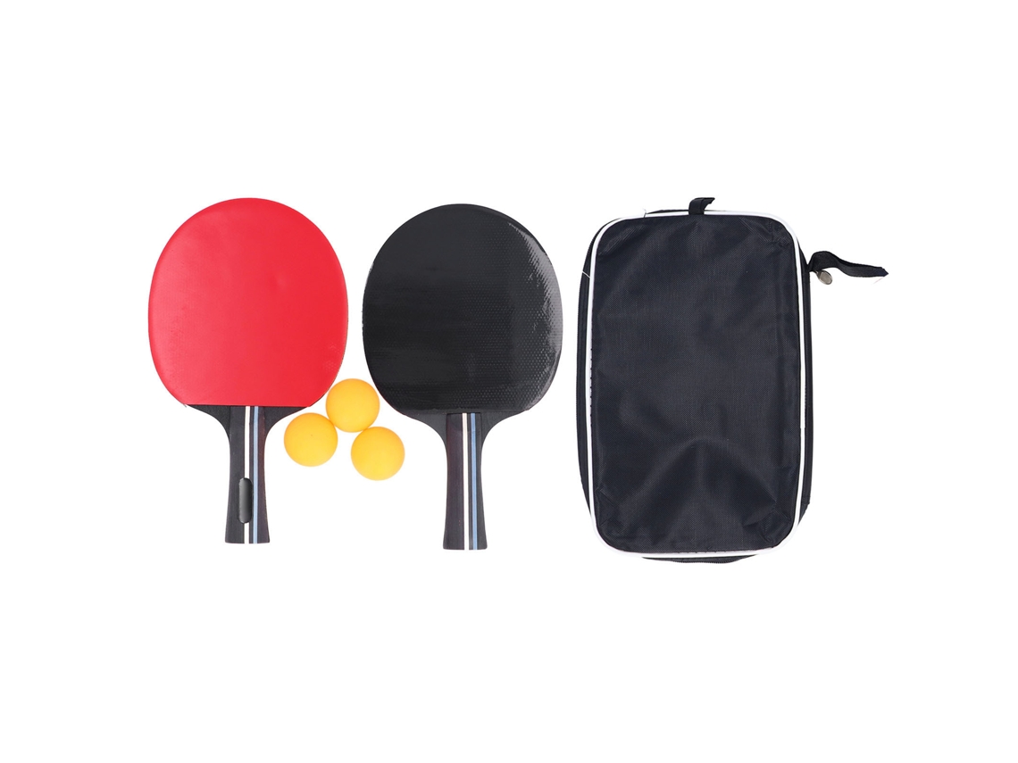 Conjunto De Raquetes De Tênis De Mesa Bsk-6 Profissional Com 2 Raquetes 3 Bolas Para Iniciantes Treinamento