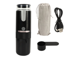 Cafetera Portátil Mini Inalámbrica Recargable Tipo C De 1200 Mah Para Viajes Y Camping Con Cápsulas K-cup.