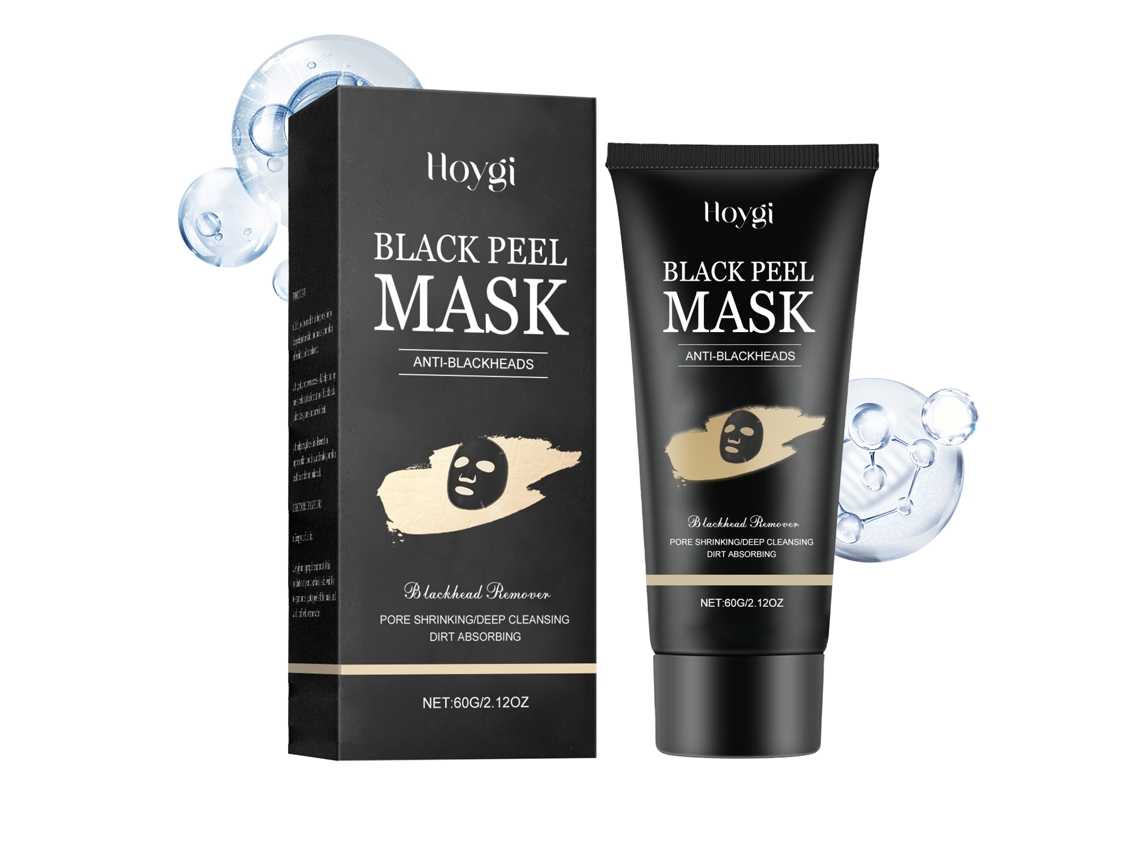 Mascarilla exfoliante peel-off con carbón activado