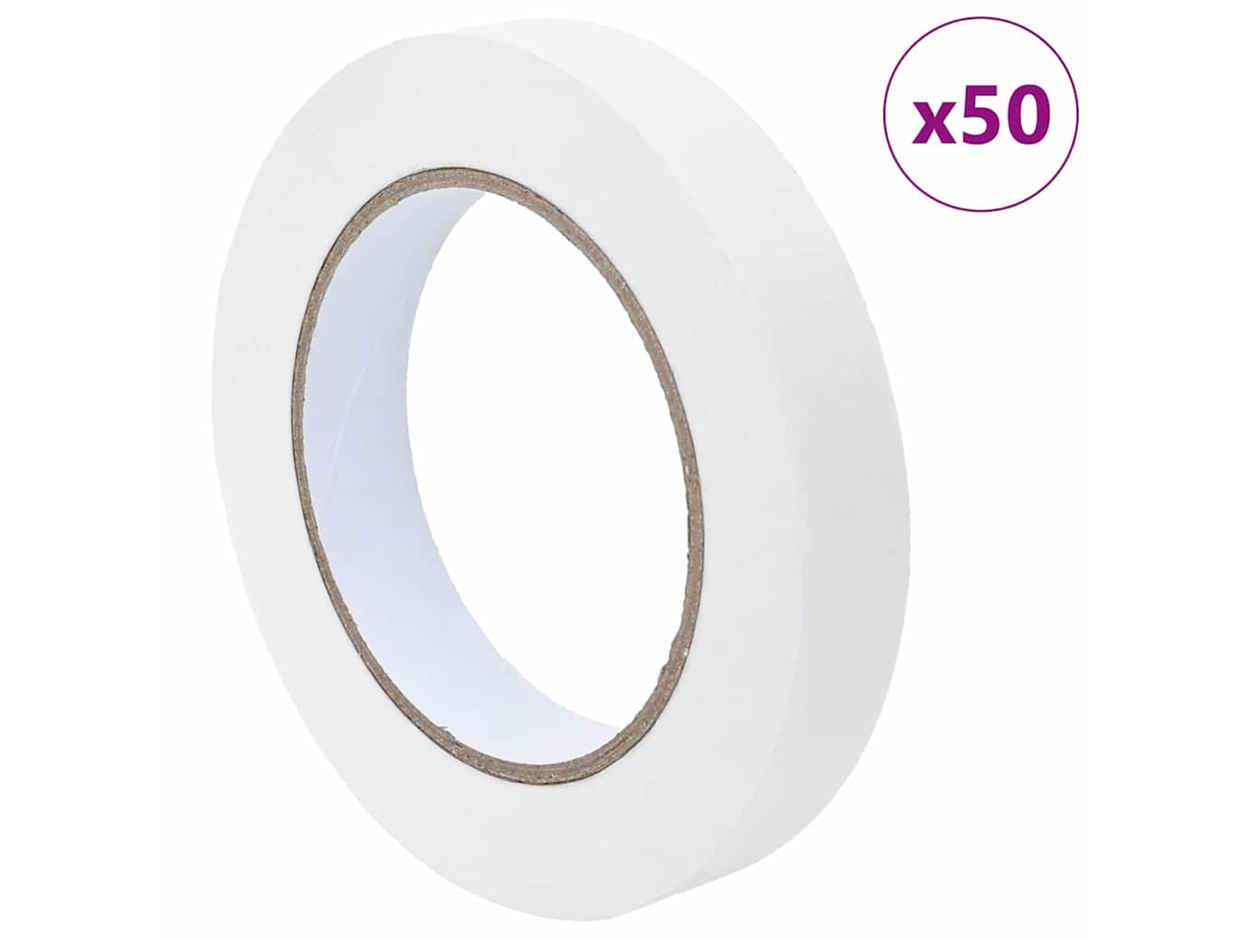 Maison Exclusive - Cintas De Enmascarar Para Pintores 50 Pcs 19mm X 50m Papel