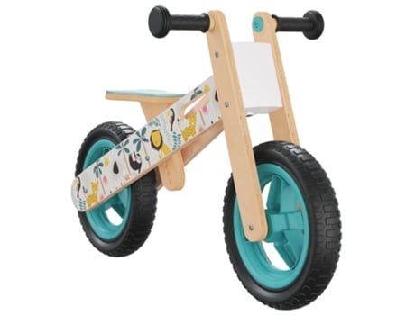Bicicleta de equilibrio VIDAXL para niños estampado azul