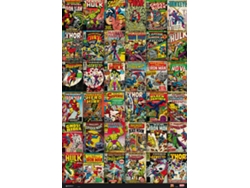 POSTER MARVEL PORTADAS CLASICAS COMICS