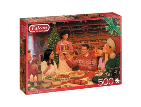 Puzzle Falcon de luxe Festive Feast 500 pcs rompecabezas 500 pieza(s) Gente
