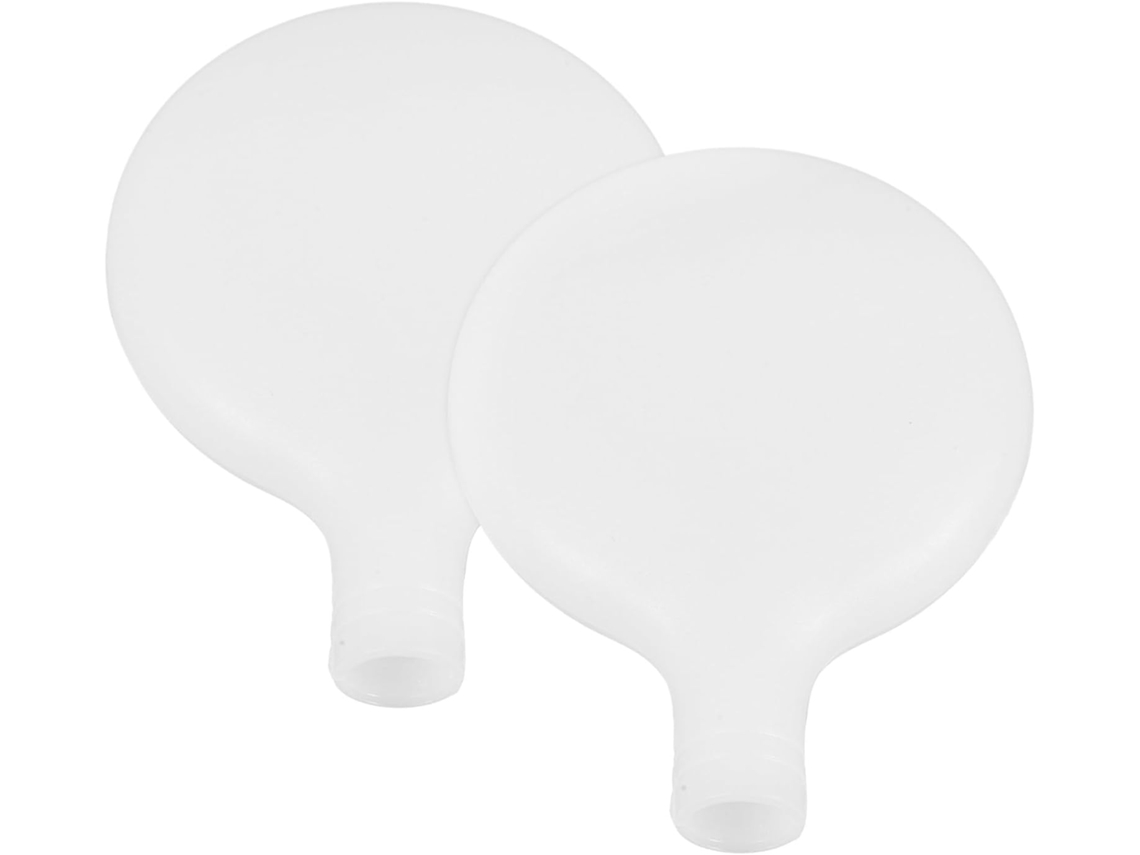 Pantalla De Lámpara Acrílica Blanca Para Lámpara De Pie G4, Juego De 2, Difusora
