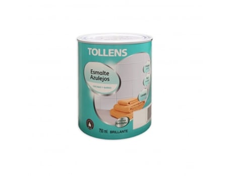 Pintura Azulejos Tollens 750 Ml (Gris Luminoso 212)