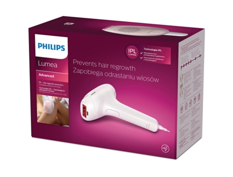 Depiladora de Luz Pulsada con Accesorios PHILIPS Lumea Advanced SC1994/00 (Blanco - Rosa)