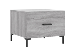Maison Exclusive - Mesa De Centro Madera Contrachapada Gris Sonoma 50x50x40 Cm