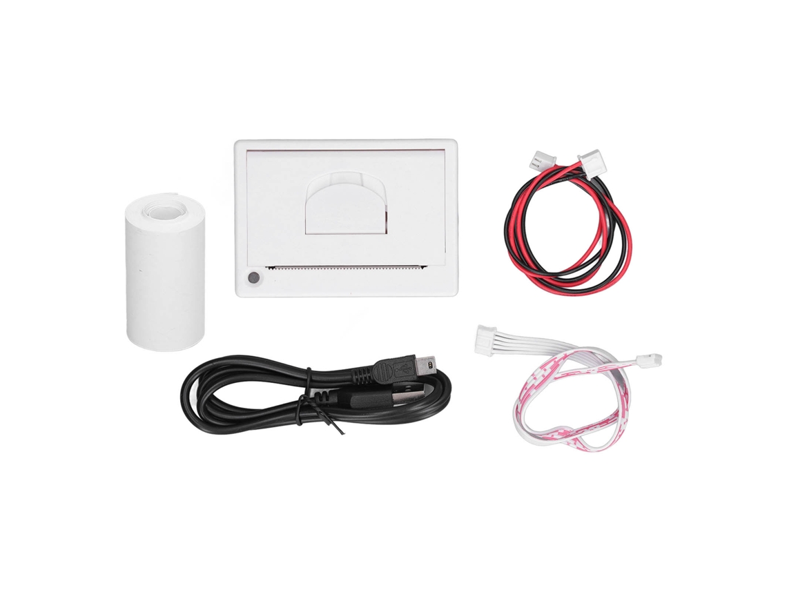 Impresora térmica de recibos integrada de 58 mm con soporte para puerto USB y serie, TTL 5-9V