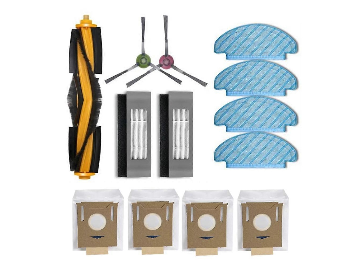 13 Pcs For Ecovacs Deebot N8/n8 Pro/ozmo T8/t8 Pure/t9/t9+ Vacuum Main Side Brush Mop Filter Dust Bags