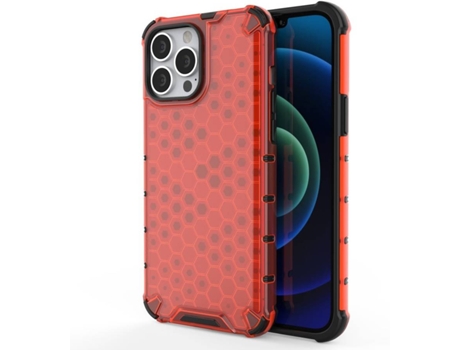 Funda Apple iPhone 13 Pro Max LMOBILE Anti-Choque (Rojo)