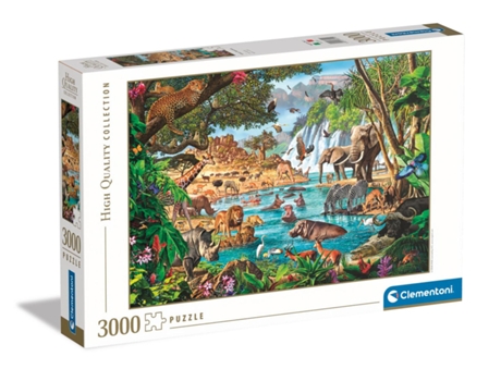 Puzzle 3000 / Pozo Africano CLEMENTONI