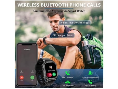 Smartwatch ENZONS negro