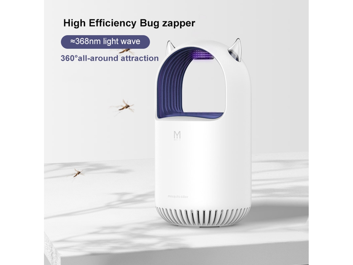 Lámpara Eléctrica Portátil Usb Repelente De Mosquitos E Insectos, Sin Humo, Inodora, Led
