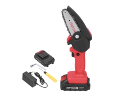 Motosierra Eléctrica Inalámbrica, Mini Motosierra, Acero De Alto Carbono, Mango Antideslizante, Para Jardín.