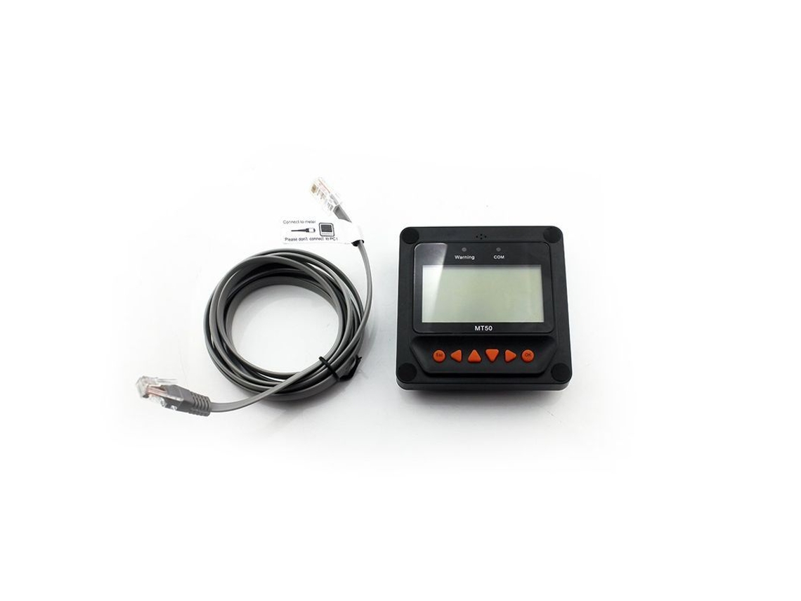 Controlador De Carga Solar Mt-50 Con Pantalla Práctica Y Control Remoto.