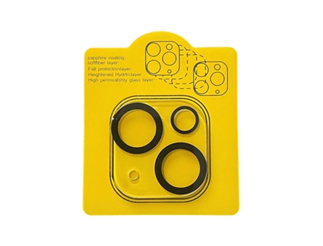 Protector de lente de cámara de vidrio templado cubierta completa práctica cubierta de lente de cámara para iPhone13mini/13/13 Pro/Pro Max-Negro pa...
