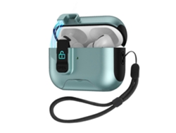 Estuche protector automático para auriculares con bloqueo de interruptor para AirPods Pro