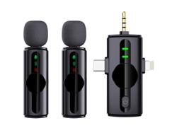 Micrófono De Solapa Inalámbrico Digitallab Para Iphone Y Android