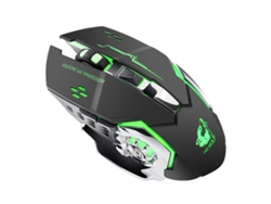 Baoj-2026rato Sem Fio Para Jogos X8 Recarregável Led Silent Backlit Usb 1800dpi Óptico Ergonómico