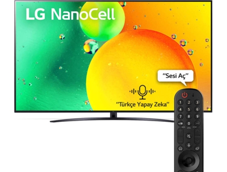 TV LG 43NANO766QA (NanoCell - 43'' - 109 cm - 4K Ultra HD - Smart TV)