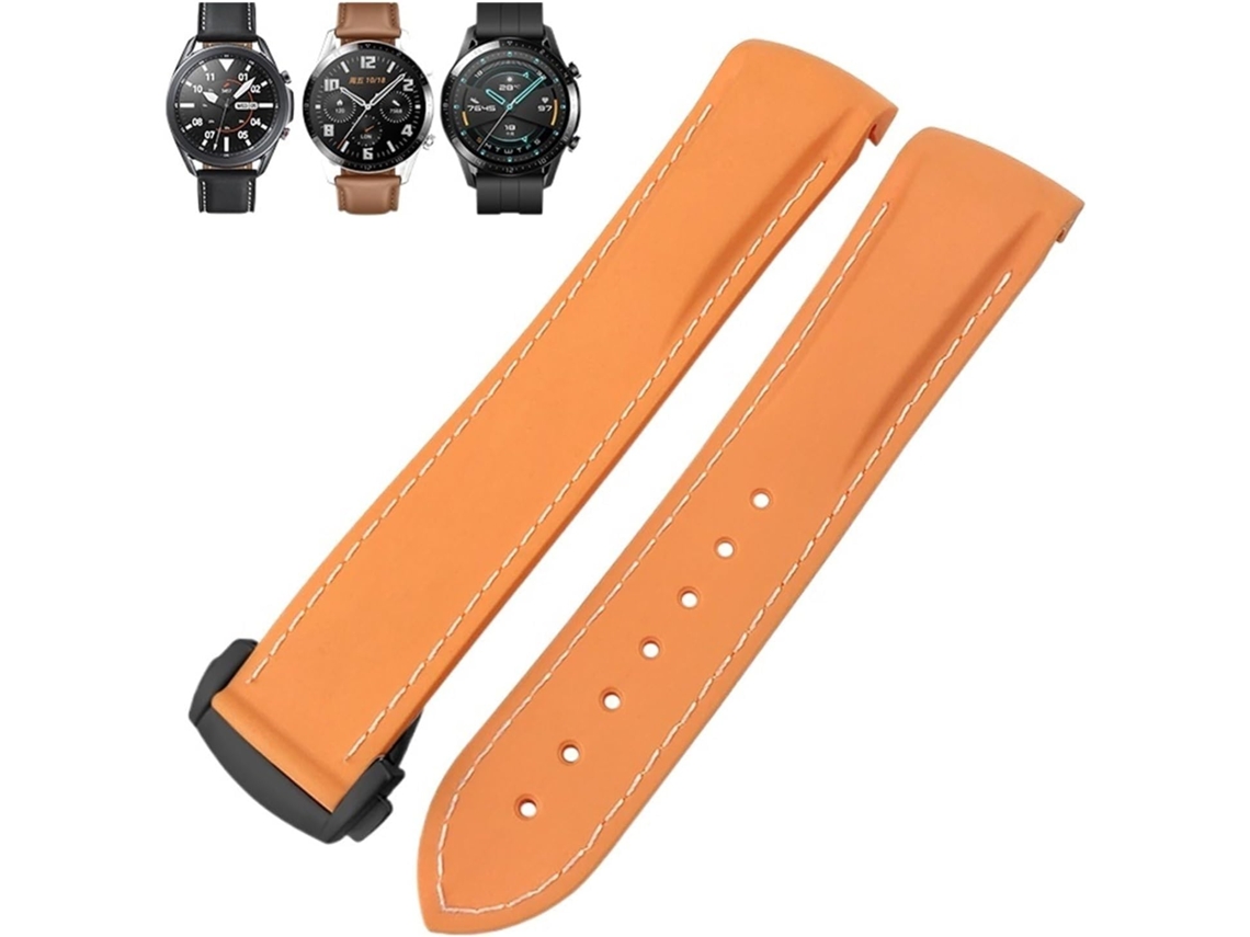Correa 22 Mm De Caucho De Fácil De Ajustar, Cómoda De Llevar, Alta Calidad, Ecológico