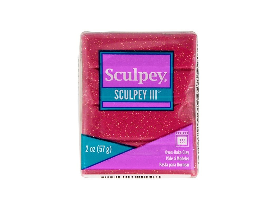 Arcilla polimérica Sculpey 57 g - brillo rojo granate