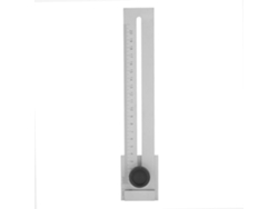 Regla Paralela Deslizante De Acero Al Carbono Con Marcas Precisas De 0 A 200 Mm Para Realizar Mediciones.