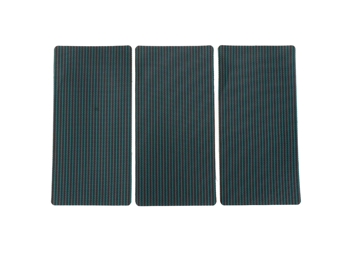 Kit De Reparación De Parches Para Cubierta De Piscina, Pp Verde Autoadhesivo, 3 Piezas, 4x8 Pulgadas.