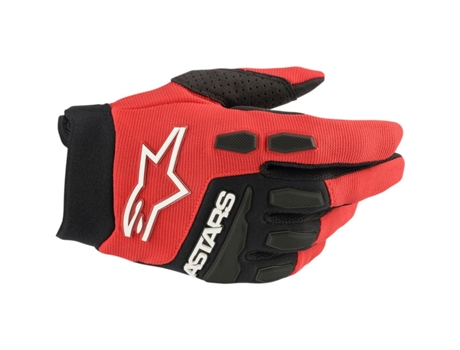 Guantes de moto cross para niños ALPINESTARS yth f bore red and black M