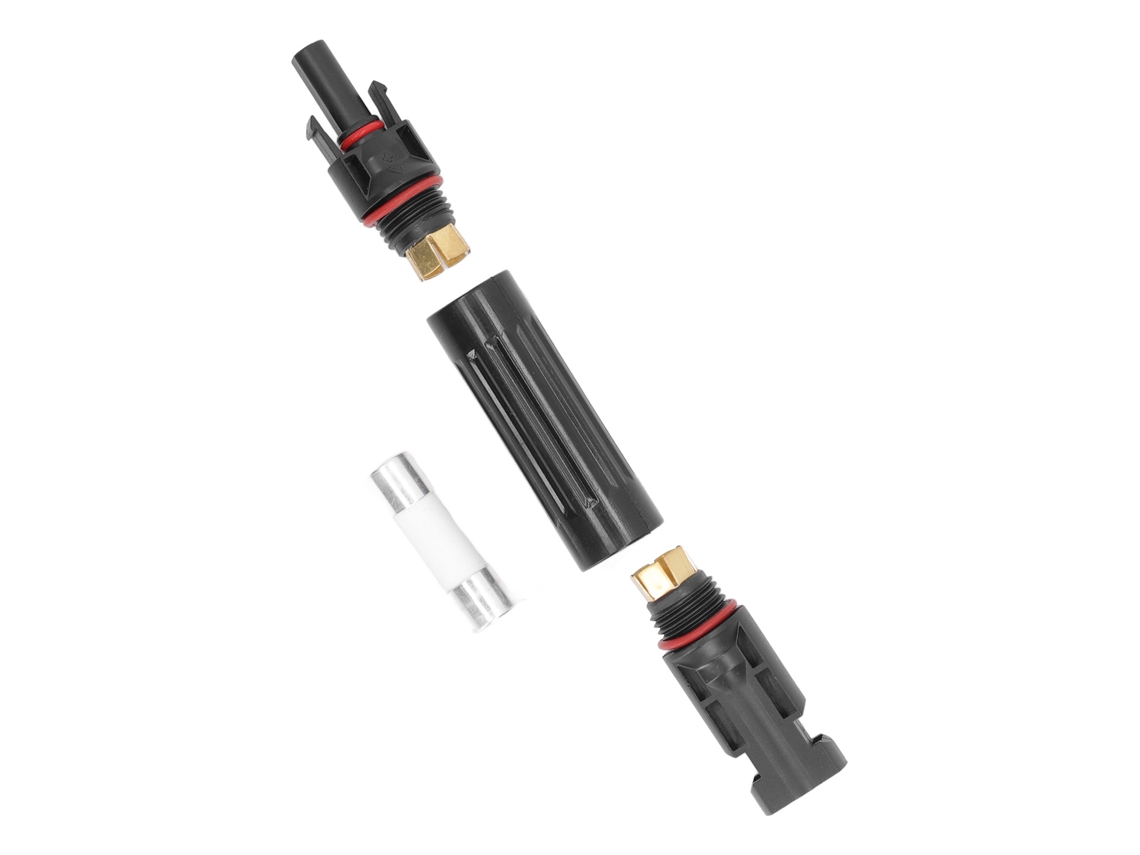 Conector de cable para portafusibles solar, panel fotovoltaico, IP67, resistente al agua, protección DC 1000V, 15A