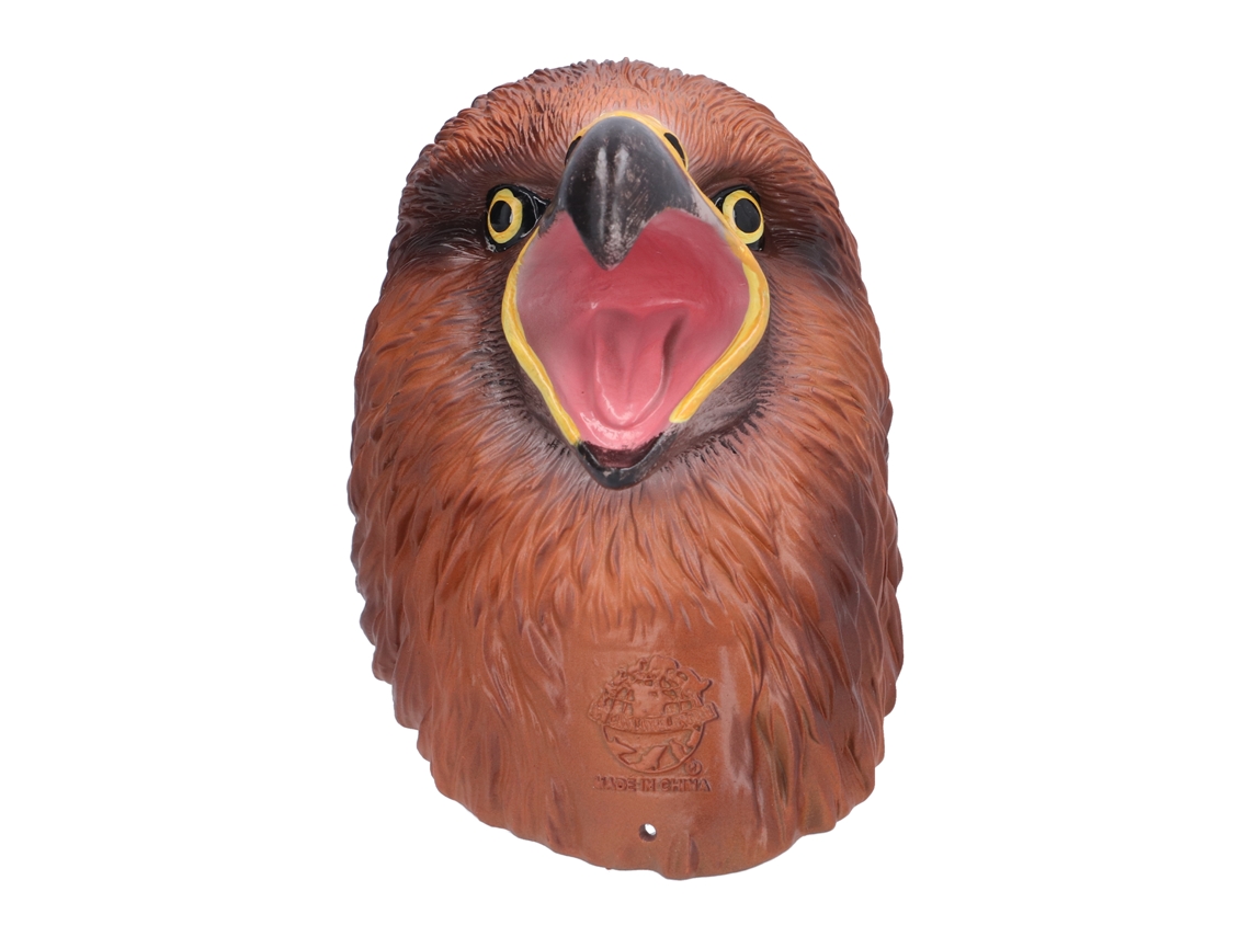Marioneta De Mano De Águila Realista Con Boca Móvil Interactiva Para Niños.