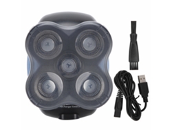 Afeitadora Eléctrica Con 5 Cuchillas Cabeza Recargable Impermeable Herramienta De Afeitado Para Hombres