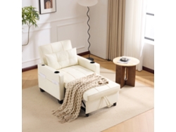 Sofá Cama 1 Plaza Extensible Usb Portavasos Pequeño