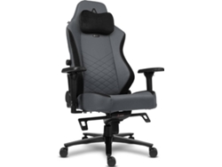 Silla Gaming ALPHA GAMER Alegra Evo PU Leather (Grey Titanium)