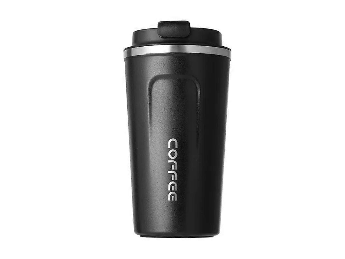 Taza térmica de acero inoxidable de 380/510 ml, portátil, a prueba de fugas, para coche, bicicleta eléctrica