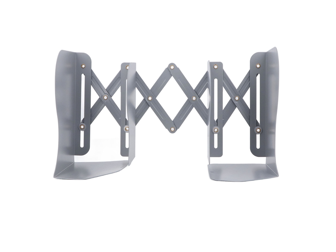 Soporte De Libros Retráctil De Metal Plegable, Ajustable Para Almacenamiento Ordenado, Ideal Para Hogar, Escuela Y Oficina