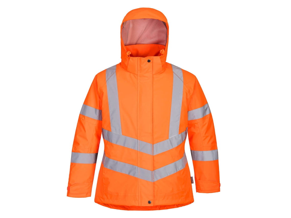 Chaqueta de invierno de alta visibilidad Portwest para mujer / Amarilla / L