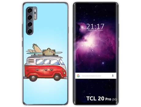 Carcasa TCL 20 Pro 5G TUMUNDOSMARTPHONE Dibujos Multicolor