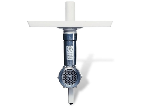 Picadora de carne de acero inoxidable blanco Bosch Muz6Fw4