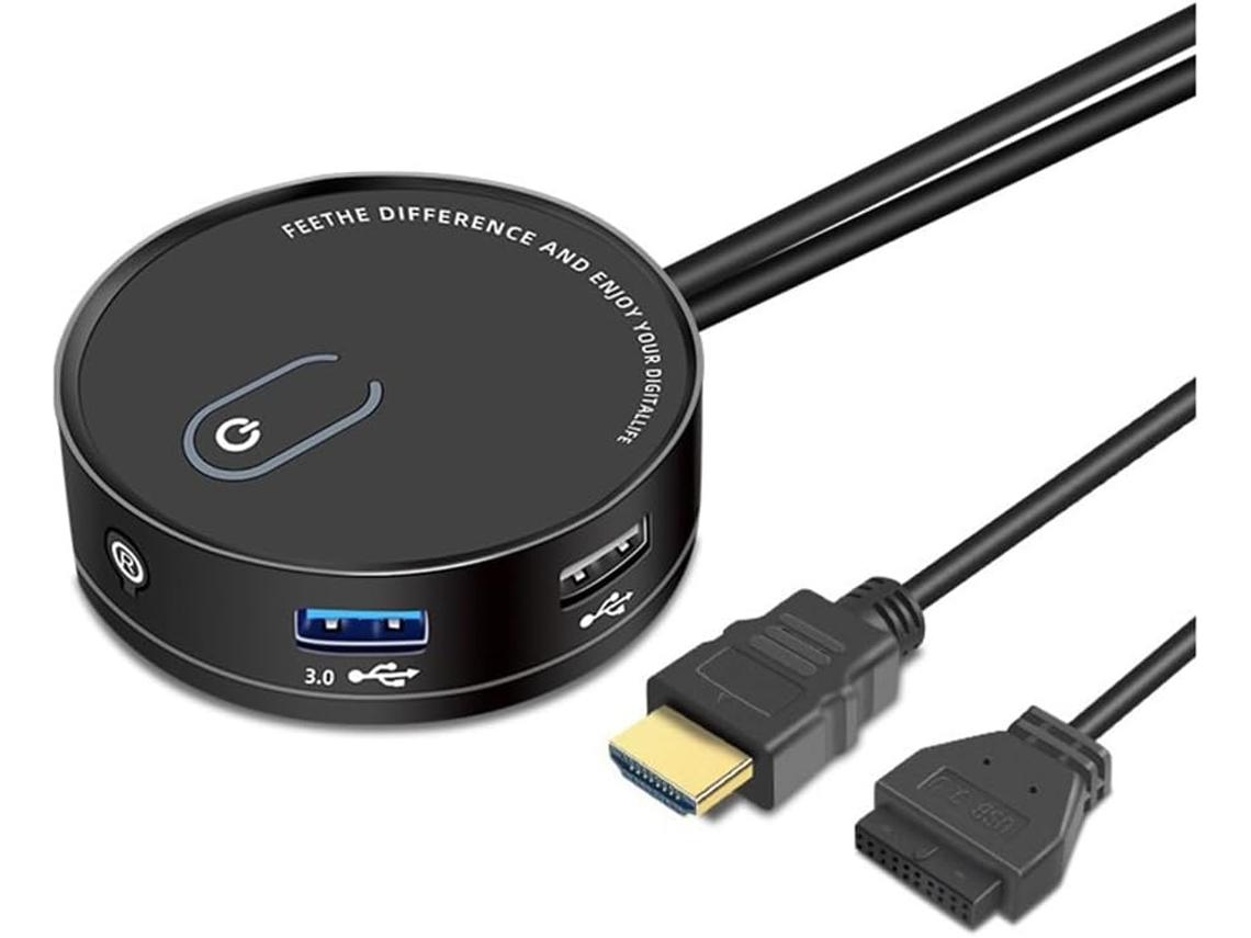 Botón Usb 3.0 Universal Para Ordenador De Sobremesa E Interruptor Para Cibercafés.