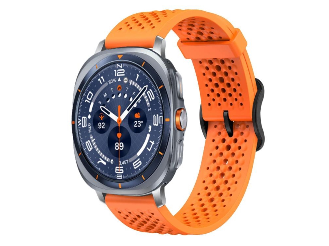 Correa de silicona transpirable para Samsung Galaxy Watch Ultra CSYY (47 mm)