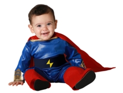 Disfraz Mighty Baby Héroe Cómic 6 a 12 meses ATOSA