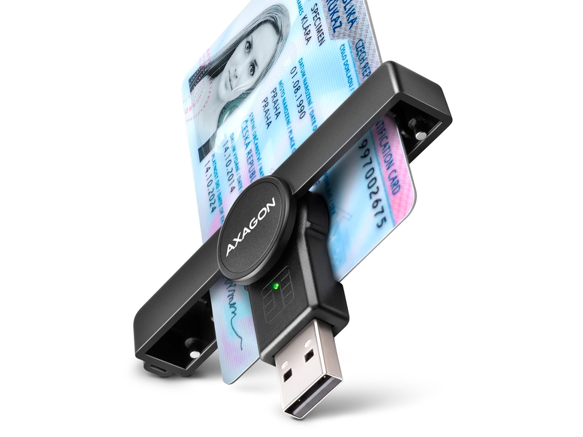 Lector Tarjetas Citizen Poketreader Cre-Smpa Usb 2.0 AXAGON
