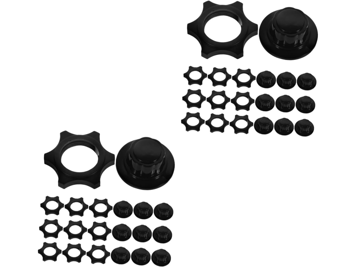 2 Juegos De Tapas Para Tornillos De Ventilador, Accesorios Universales Para