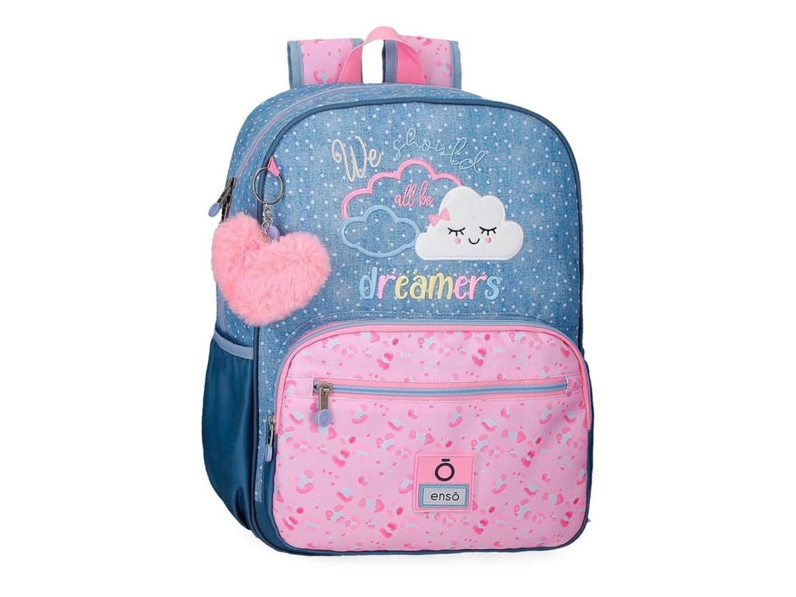 ENSO Mochila Escolar Poliéster Dreamer Azul