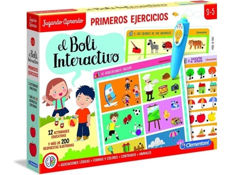 Juego Educativo CLEMENTONI Boli Interactivo - Primeros Ejercicios (Edad mínima:3)