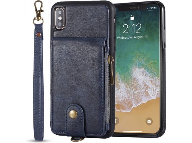 Funda iPhone XS Max WISETONY Ouqihan-72 Azul